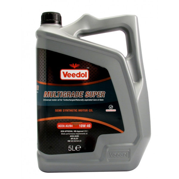 Veedol Multigrade Super 10W40 - 5 Litre