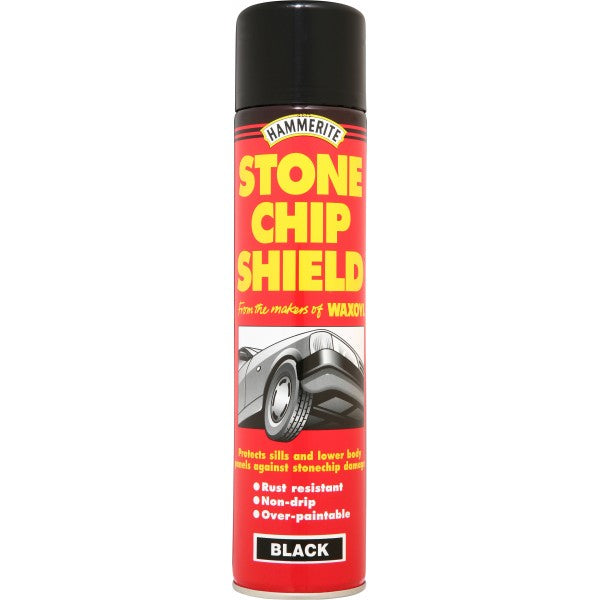 Hammerite Stonechip Shield - Black - 600ml