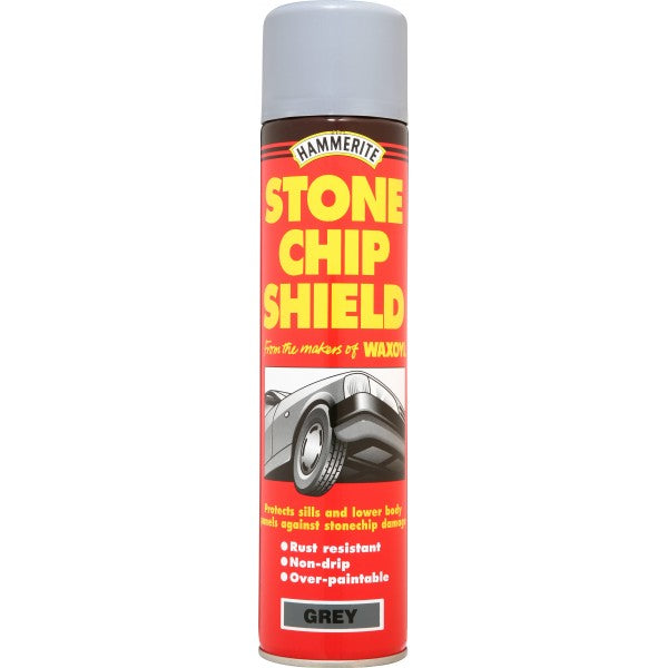 Hammerite Stonechip Shield - Grey - 600ml