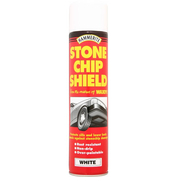 Hammerite Stonechip Shield - White - 600ml