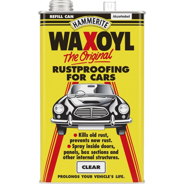 Waxoyl Rust Treatment Refill Clear - 5 Litre
