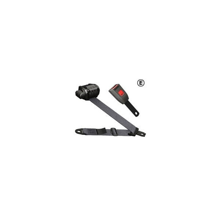 Seat Belt - Auto Lap & Diagonal - Black