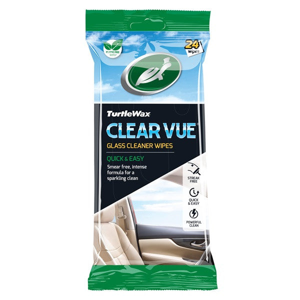 ClearVue Glass Cleaner wipes
