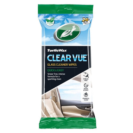 ClearVue Glass Cleaner wipes