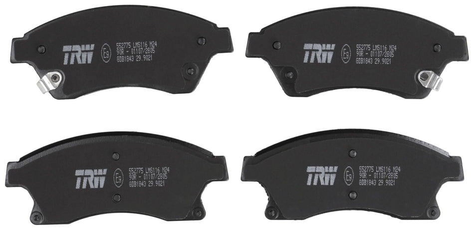 Brake Pad Set, disc brake - GDB1843