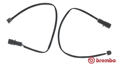 Warning Contact, brake pad wear - A 00 327