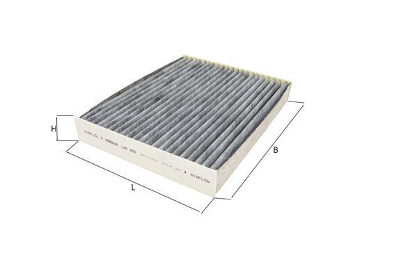 Filter, cabin air - LAK 855