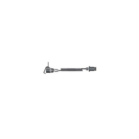Plug & Socket - Extension Lead Curly - 12N - 7-Pin