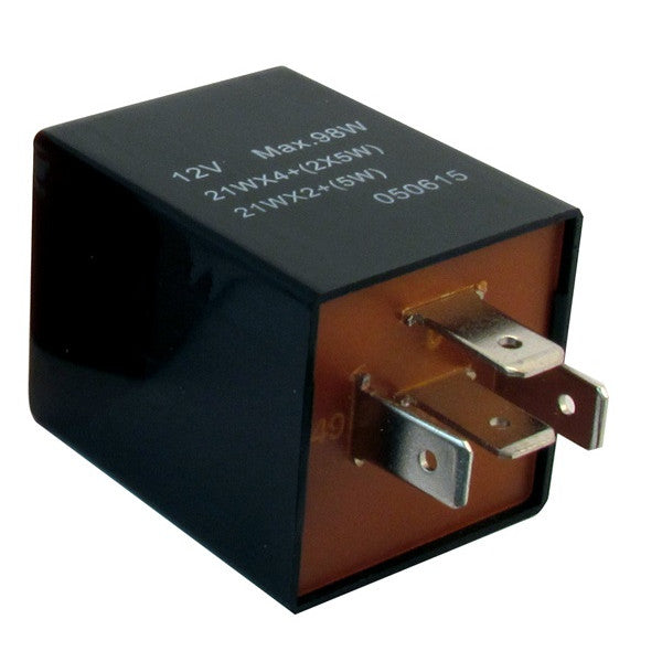 Flasher Relay - 12V - 92A - 4-Pin - Plug Type