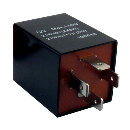 Flasher Relay - 12V - 126A - 4-Pin - Plug Type