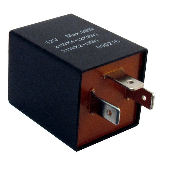 Flasher Relay - 12V - 92A - 3-Pin - Plug Type
