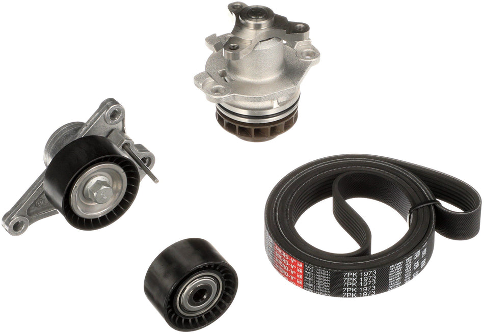 Water Pump + V-ribbed Belt Kit - KP17PK1973