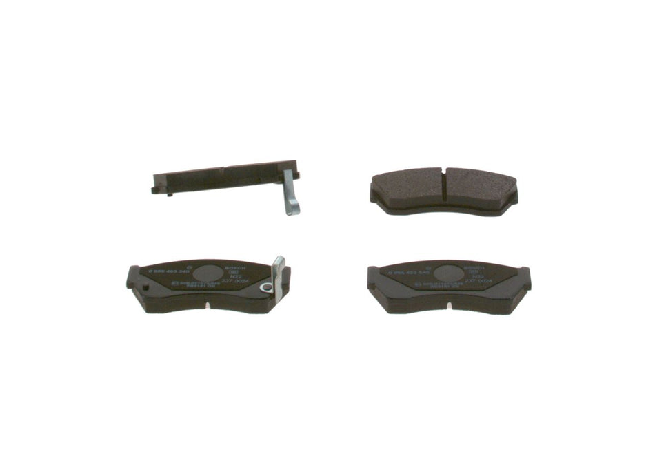 Brake Pad Set, disc brake - 0 986 493 340