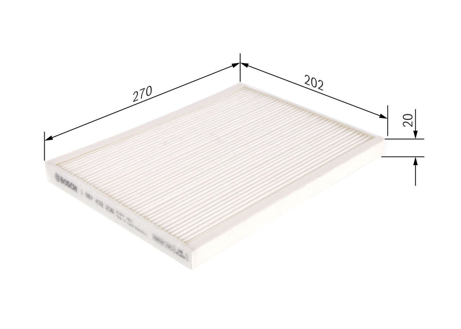 Filter, cabin air - 1 987 432 236