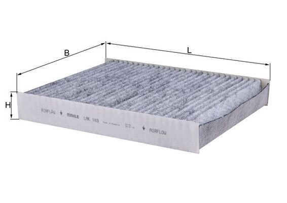 Filter, cabin air - LAK 169