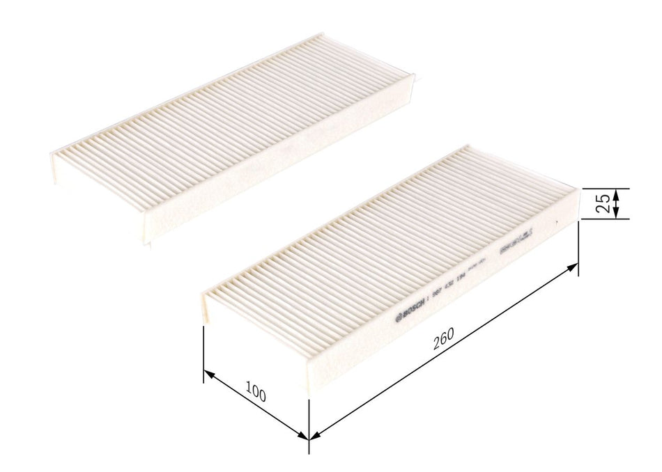 Filter, cabin air - 1 987 432 194