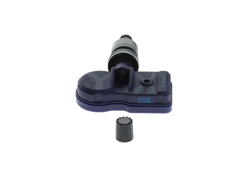 Tpms Clamp-In Metal Valve (Black)