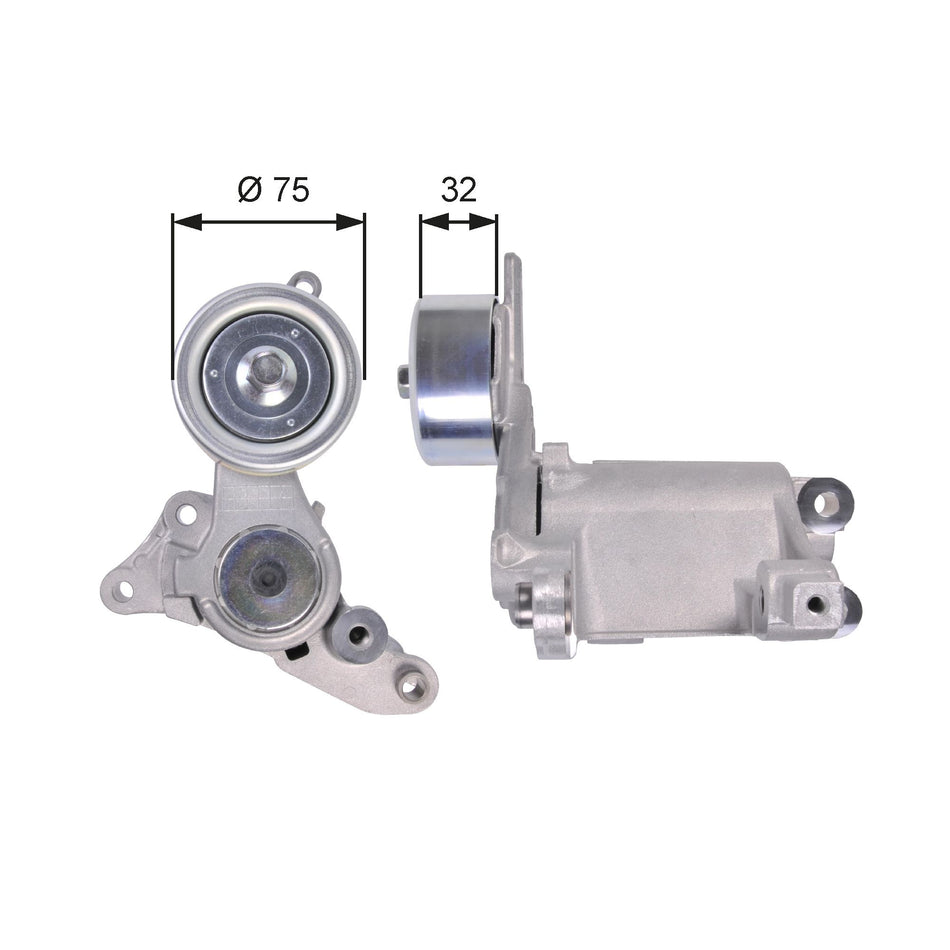 Belt Tensioner, V-ribbed belt - T39135