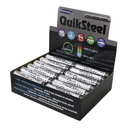 Steel Epoxy Putty - 24 x 2oz Stick Cardboard CDU