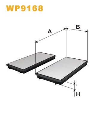Filter, cabin air - WP9168