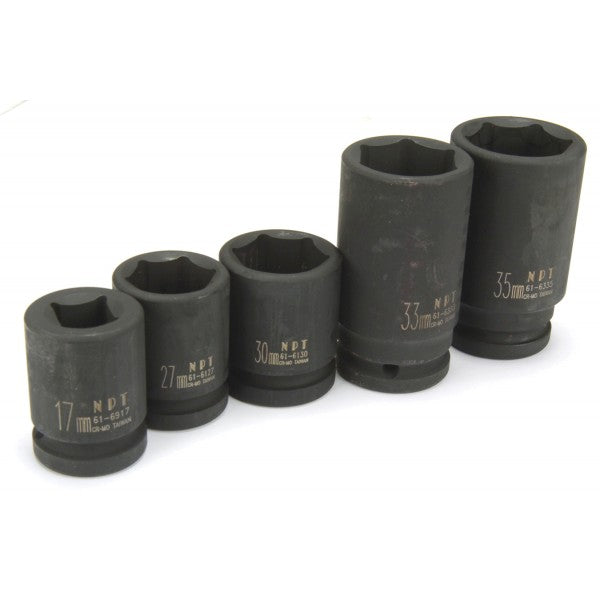 Socket Set - Truck Service - Metric - Shallow & Deep