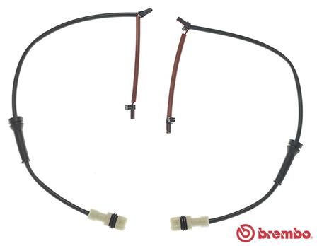 Warning Contact, brake pad wear - A 00 341