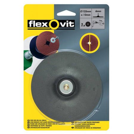 Rubber Backing Pad - 125mm