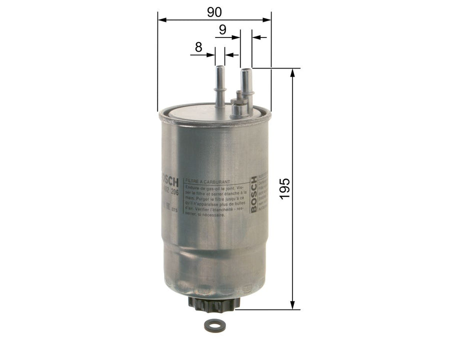 Fuel Filter - F 026 402 206