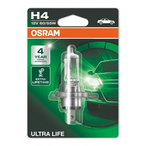 Performance Bulbs - H4 12V 60/55W (472L) - Halogen long Life P43t - ULTRA LIFE