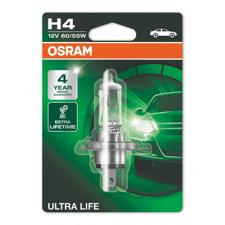 Performance Bulbs - H4 12V 60/55W (472L) - Halogen long Life P43t - ULTRA LIFE