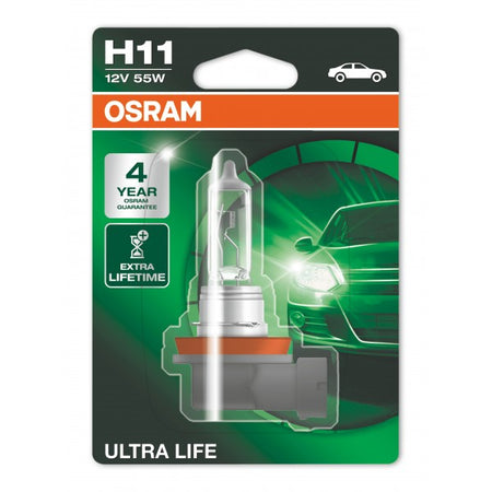 Performance Bulbs - 12V 55W H11L PGJ19-2 - Halogen Long Life - ULTRA LIFE