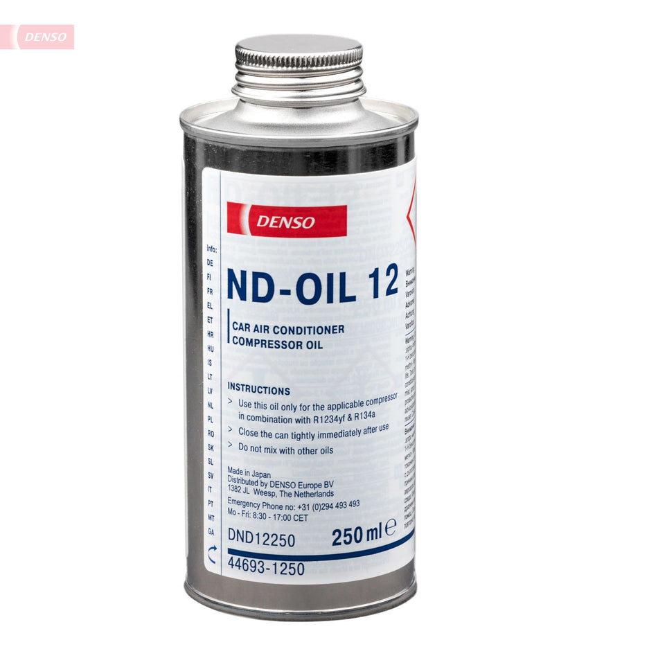Oil, compressor - DND12250