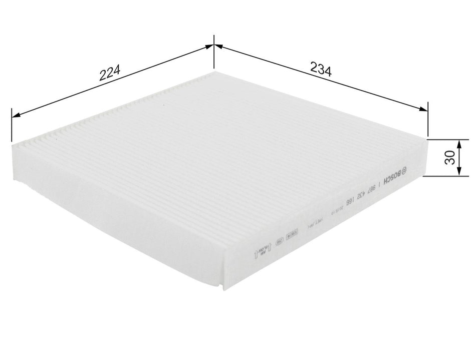 Filter, cabin air - 1 987 432 166