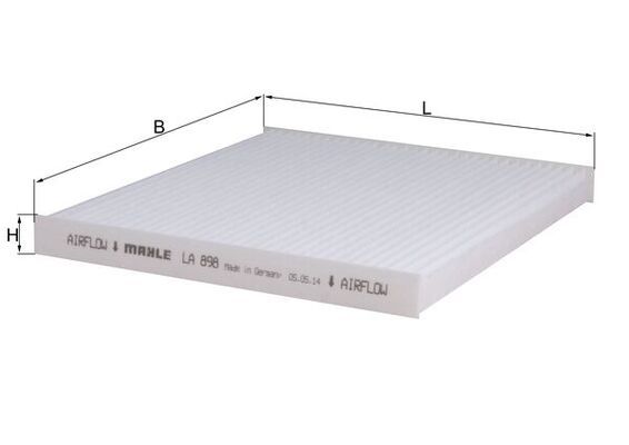 Filter, cabin air - LA 898