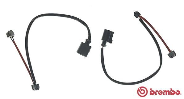 Warning Contact, brake pad wear - A 00 344