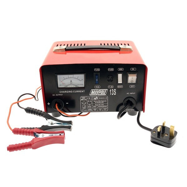 Metal Battery Charger - 8A - 12V