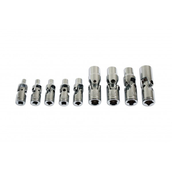 Star Socket Set - Universal Joint 9 pc
