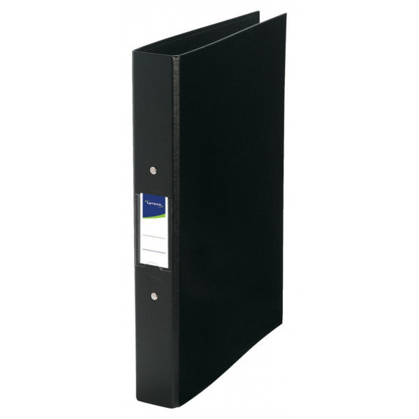 A4 Ring Binder with 2x O-Rings - Black - Pack of 10
