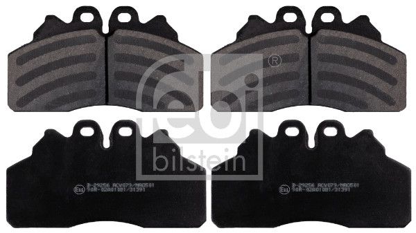 Brake Pad Set, disc brake - 116258