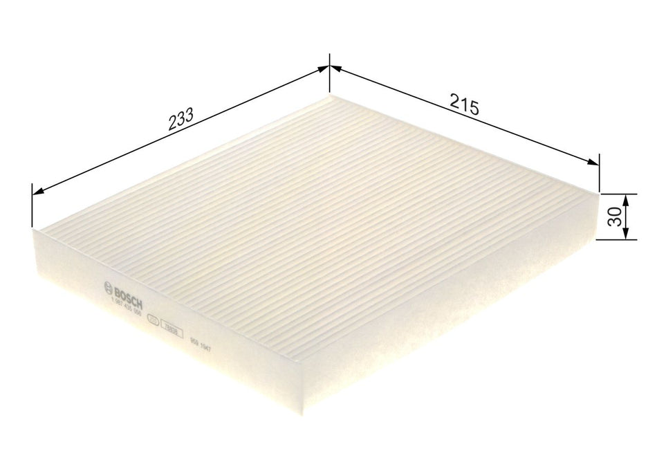 Filter, cabin air - 1 987 435 056