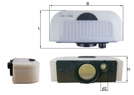 Air Filter - LX 3557/1