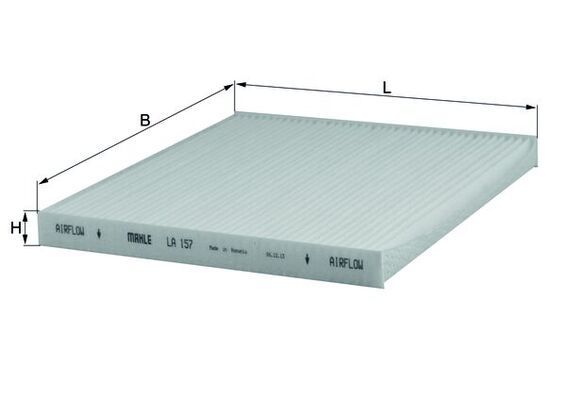 Filter, cabin air - LA 157