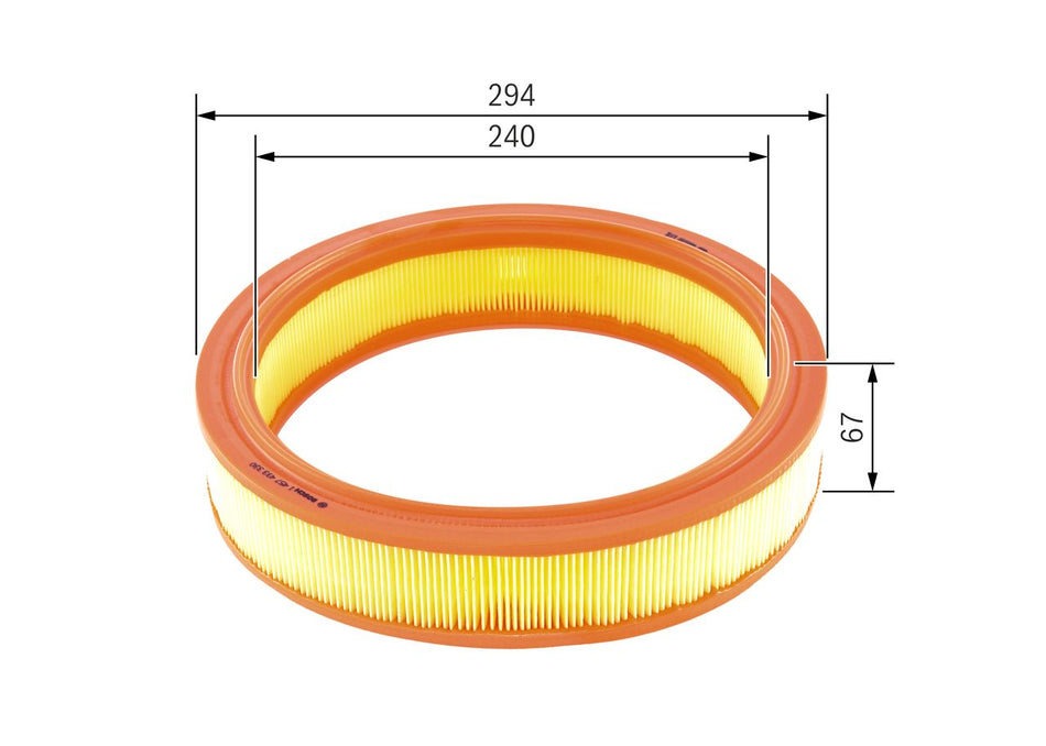 Air Filter - 1 457 433 330