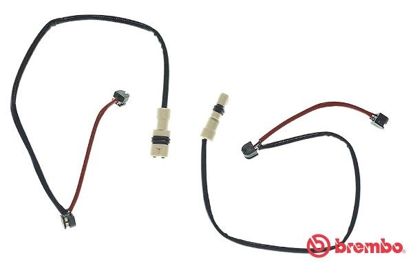 Warning Contact, brake pad wear - A 00 328