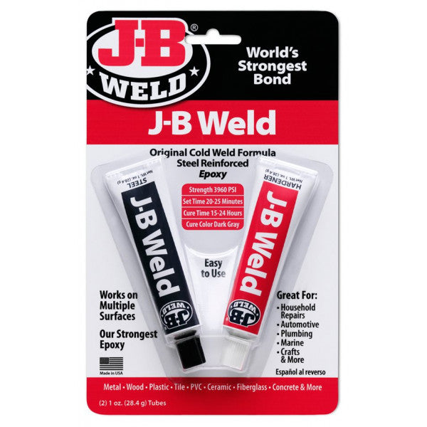 J-B Weld Original 2 Part Epoxy Blister Pack