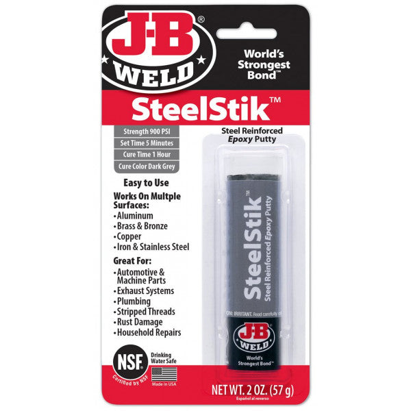 J-B Weld Steel Stik Epoxy Putty Stick