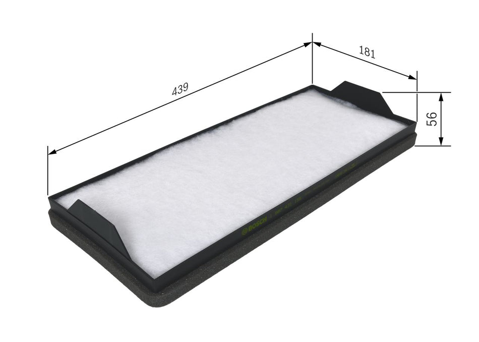 Filter, cabin air - 1 987 431 155