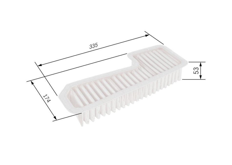 Air Filter - F 026 400 158