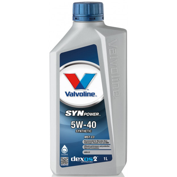 Valvoline Synpower Mst C3 5W40 - 1 Litre