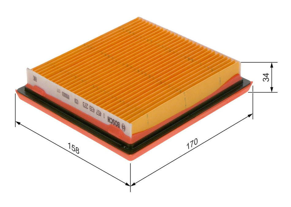 Air Filter - 1 457 433 273